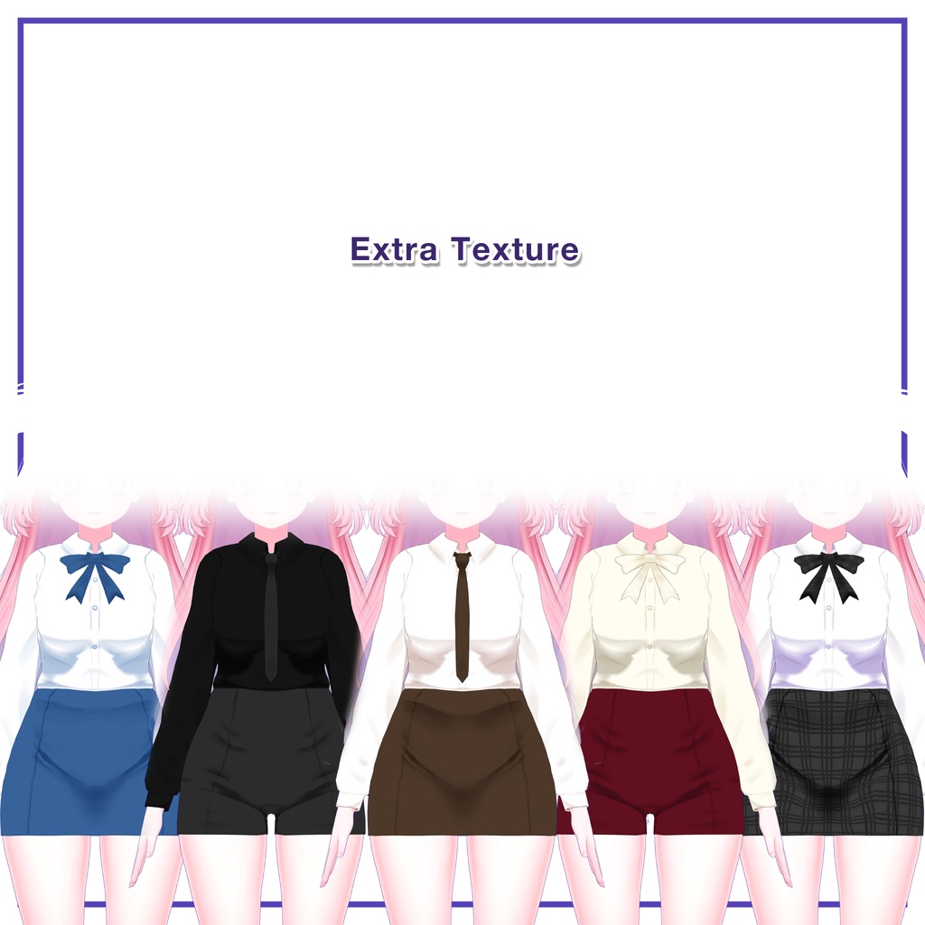 Shirts & Shorts, Skirt for Selestia / シャツ&ショーツ,スカート【セレスティア用】 (C3)