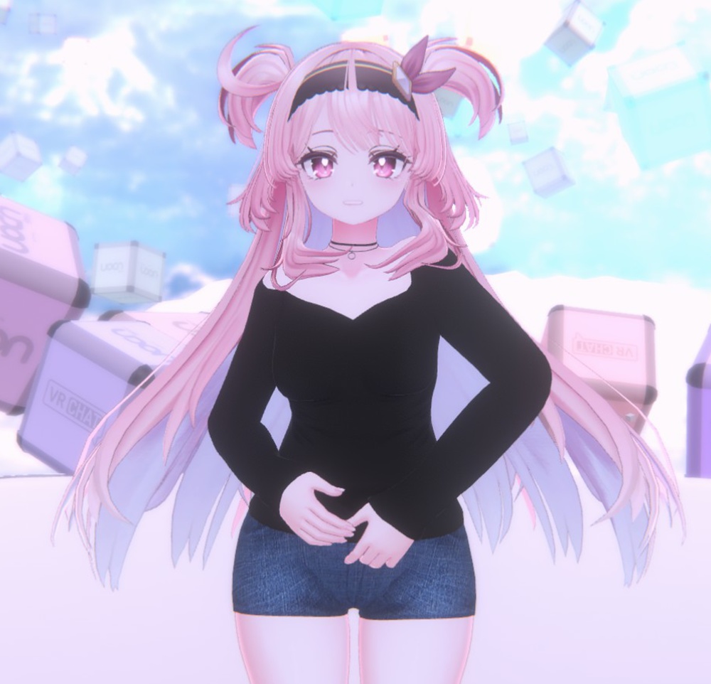 Ribbed top & Hotpants for Selestia / リブトップ&ホットパンツ【セレスティア用】 (C8)