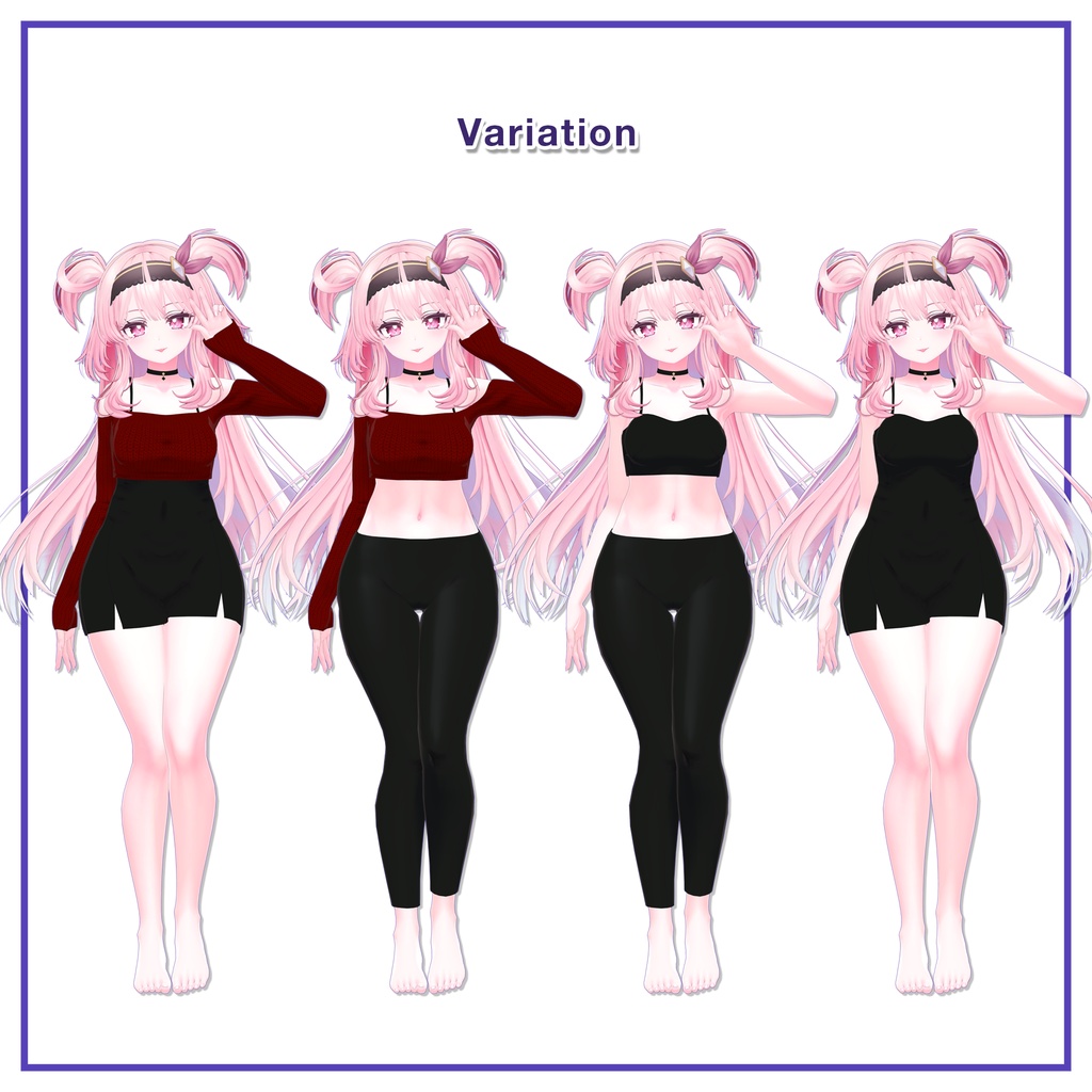 Offshoulder Top Dress for Selestia / オフショルダー トップ ワンピース【セレスティア用】 (C5)