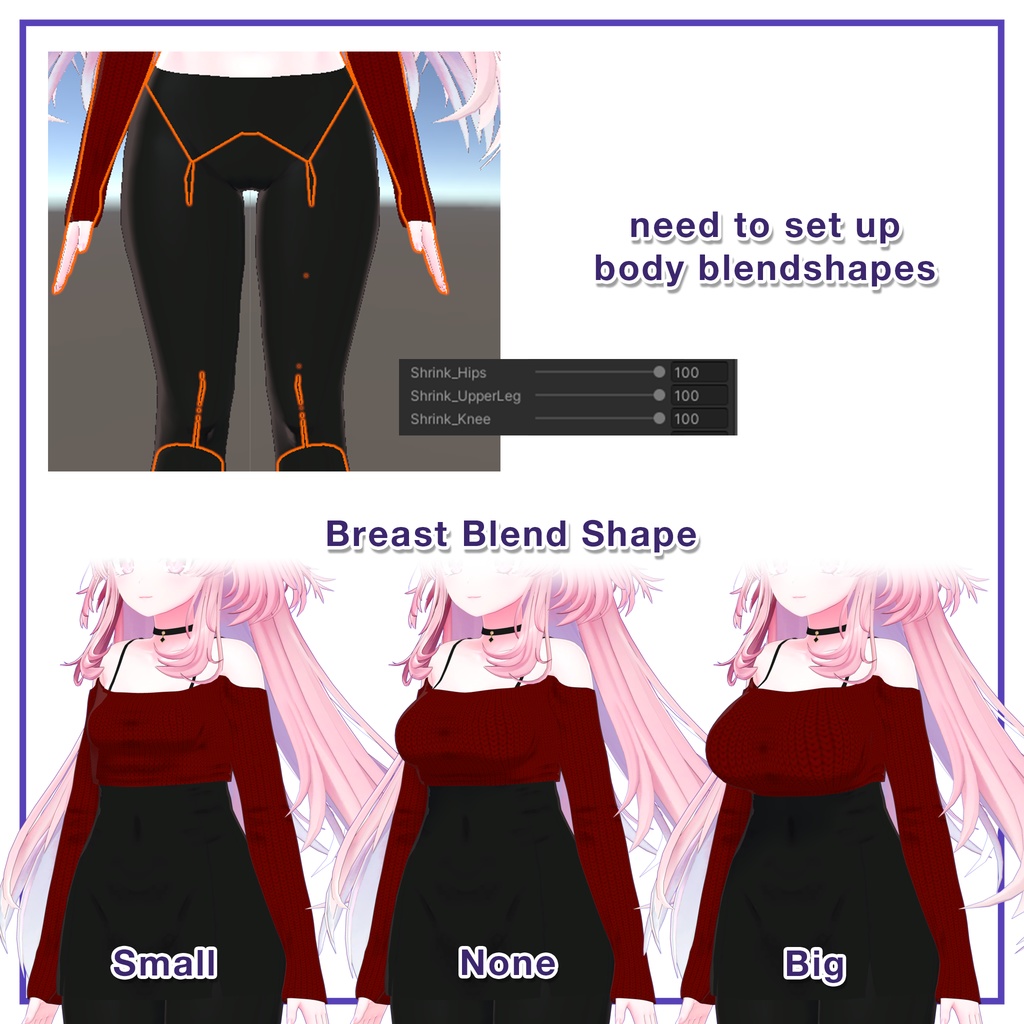 Offshoulder Top Dress for Selestia / オフショルダー トップ ワンピース【セレスティア用】 (C5)