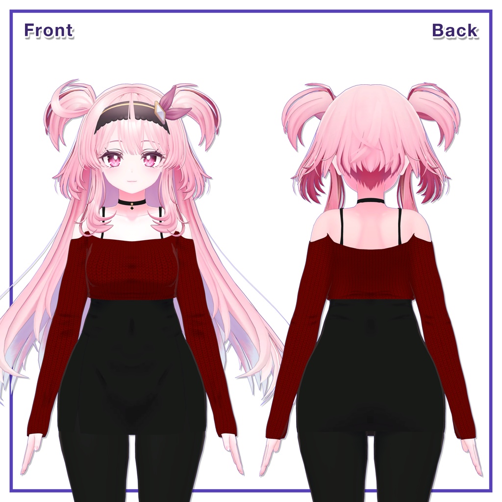 Offshoulder Top Dress for Selestia / オフショルダー トップ ワンピース【セレスティア用】 (C5)