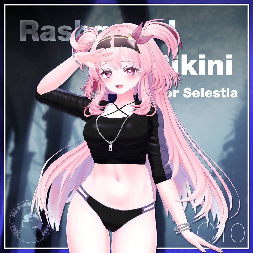 Rashguard Bikini for Selestia / ラッシュガードビキニ 【セレスティア用】 (C10)