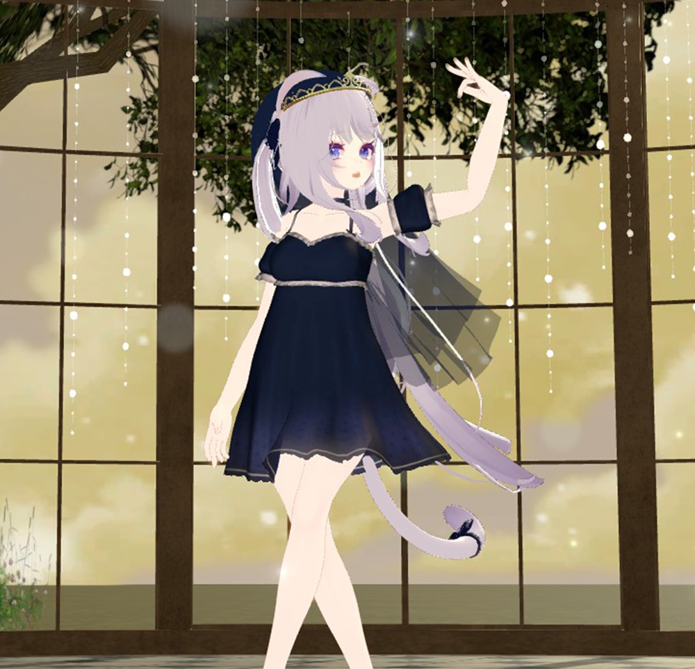 SlipDress & TiaraVeil for Maya / スリップドレス&ティアラベール【舞夜用】 (C12)