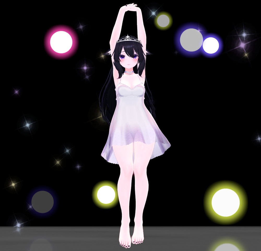 SlipDress & TiaraVeil for Kikyo / スリップドレス&ティアラベール【桔梗用】 (C12)