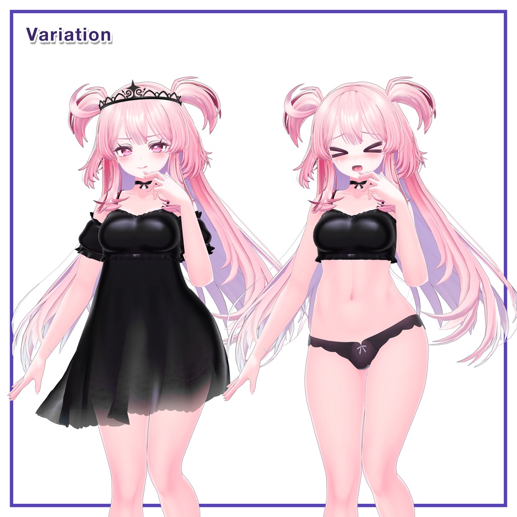 SlipDress & TiaraVeil for Selestia / スリップドレス&ティアラベール【セレスティア用】 (C12)