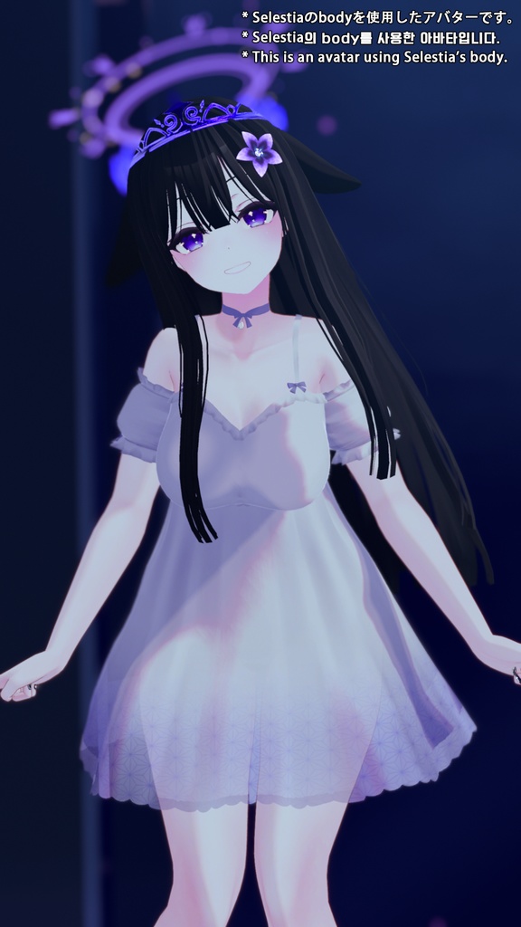 SlipDress & TiaraVeil for Selestia / スリップドレス&ティアラベール【セレスティア用】 (C12)