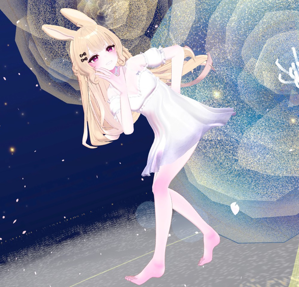 SlipDress & TiaraVeil for Lunalitt, Leefa / スリップドレス&ティアラベール【ルーナリット,リーファ用】 (C12)