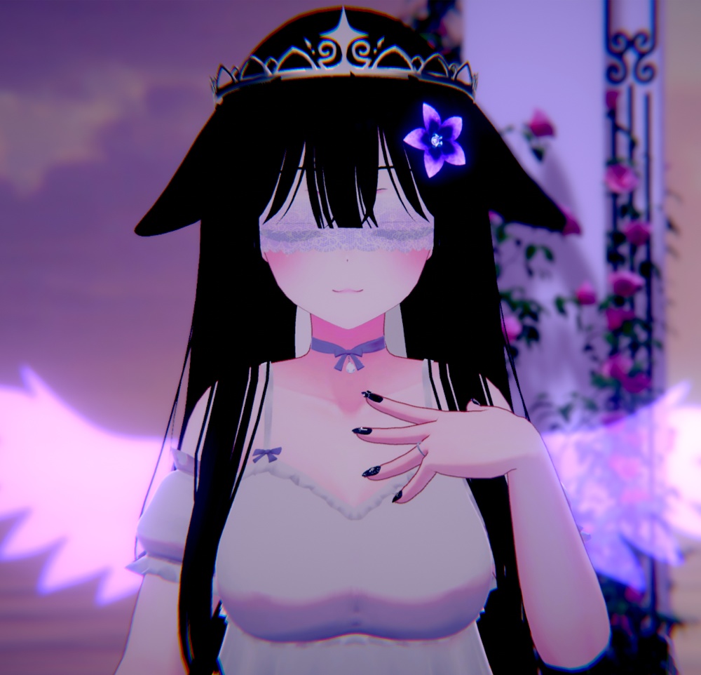 StarCharm Lace Eyepatch / スターチャームレースアイパッチ (A7)