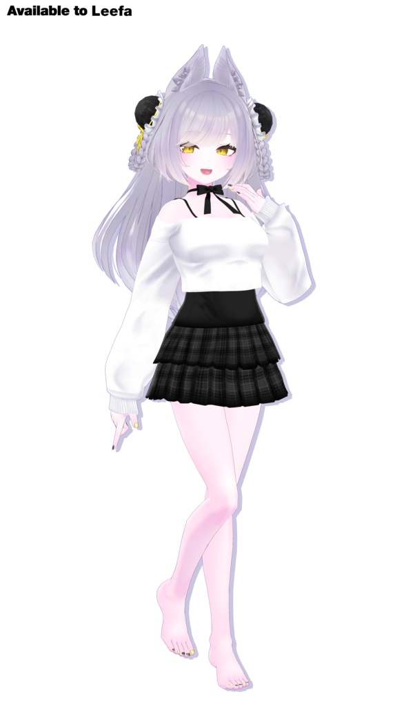 Offshoulder & Frillskirt for Lunalitt, Leefa / オフショルダー&フリルスカート【ルーナリット,リーファ用】 (C1) RE