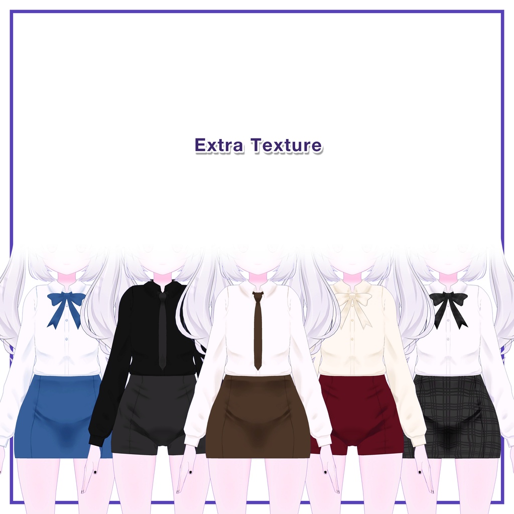 Shirts & Shorts, Skirt for Karin / シャツ&ショーツ,スカート【カリン用】 (C3)