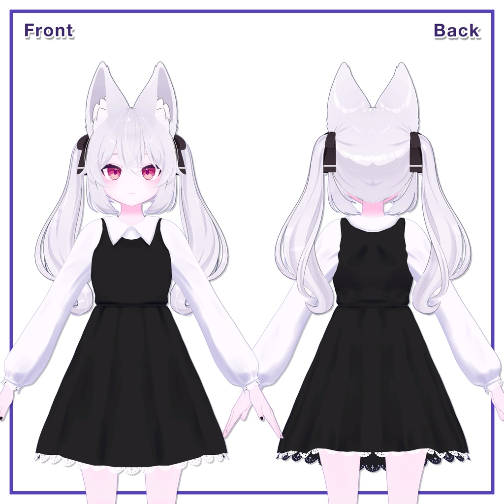 Shoulder Strap Dress for Karin / ショルダーストラップワンピース【カリン用】 (C4)