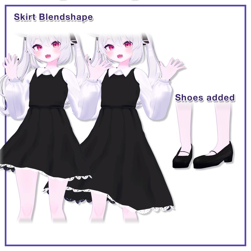 Shoulder Strap Dress for Karin / ショルダーストラップワンピース【カリン用】 (C4)
