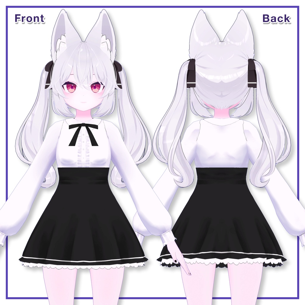 Blouse & High Waist for Karin / ブラウス&ハイウエスト 【カリン用】 (C7)