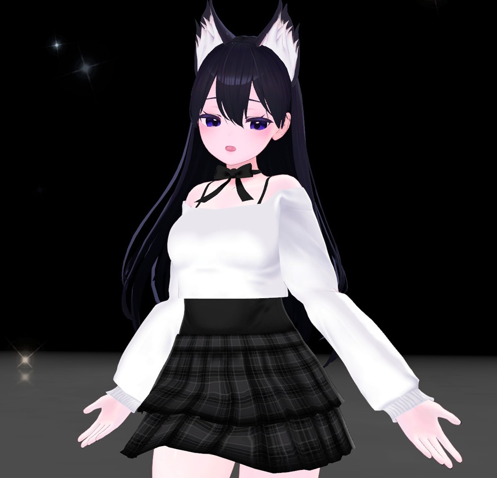 Offshoulder & Frillskirt for Kikyo / オフショルダー&フリルスカート【桔梗用】 (C1) RE