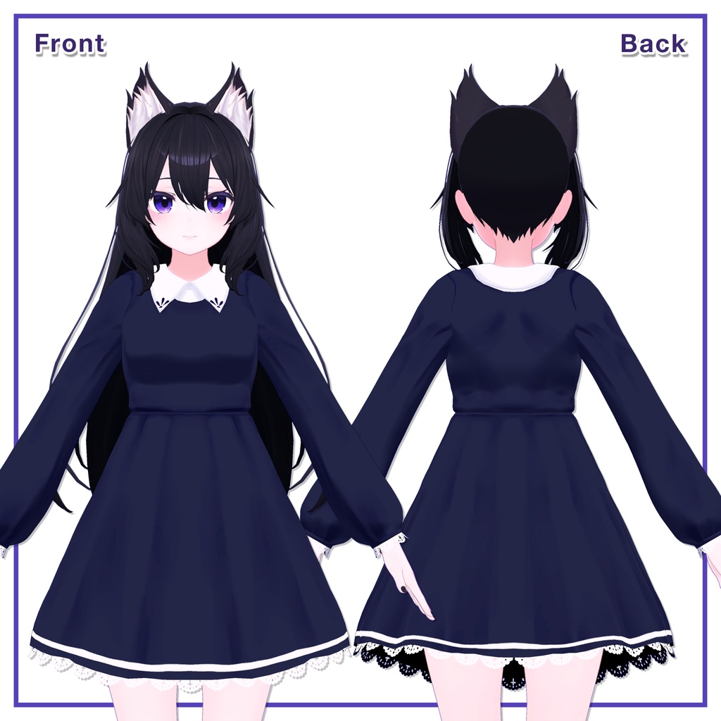 Shoulder Strap Dress for Kikyo / ショルダーストラップワンピース【桔梗用】 (C4)