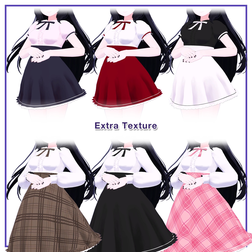 Blouse & High Waist for Kikyo / ブラウス&ハイウエスト 【桔梗用】 (C7)