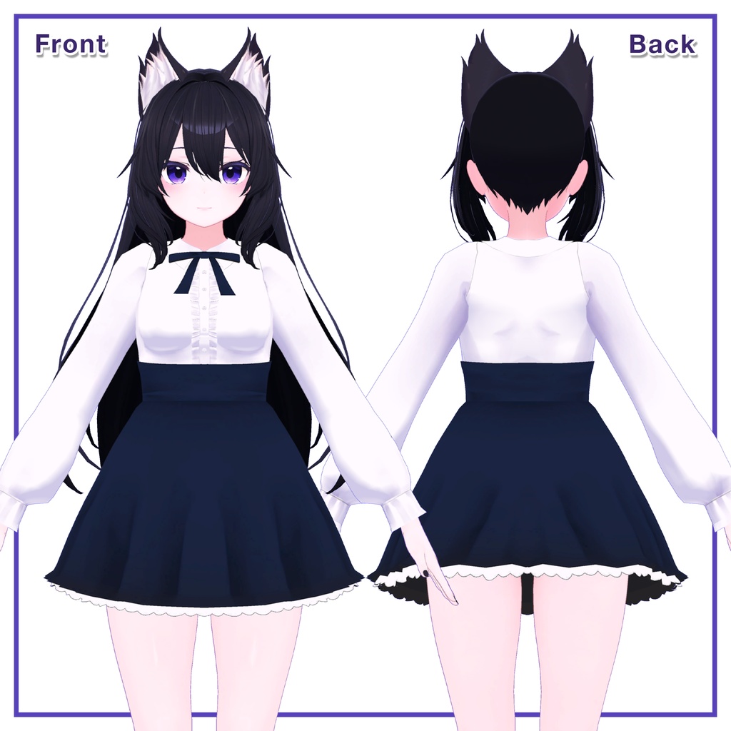 Blouse & High Waist for Kikyo / ブラウス&ハイウエスト 【桔梗用】 (C7)
