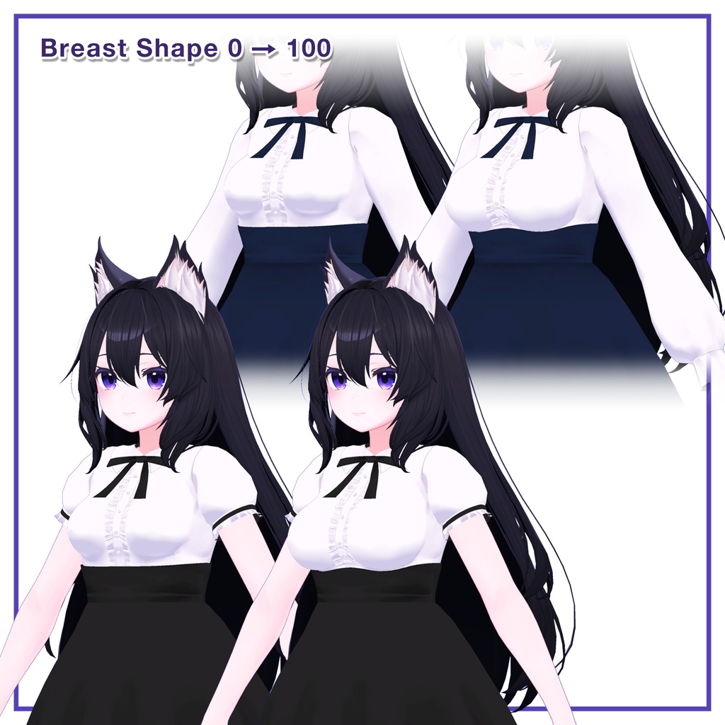 Blouse & High Waist for Kikyo / ブラウス&ハイウエスト 【桔梗用】 (C7)