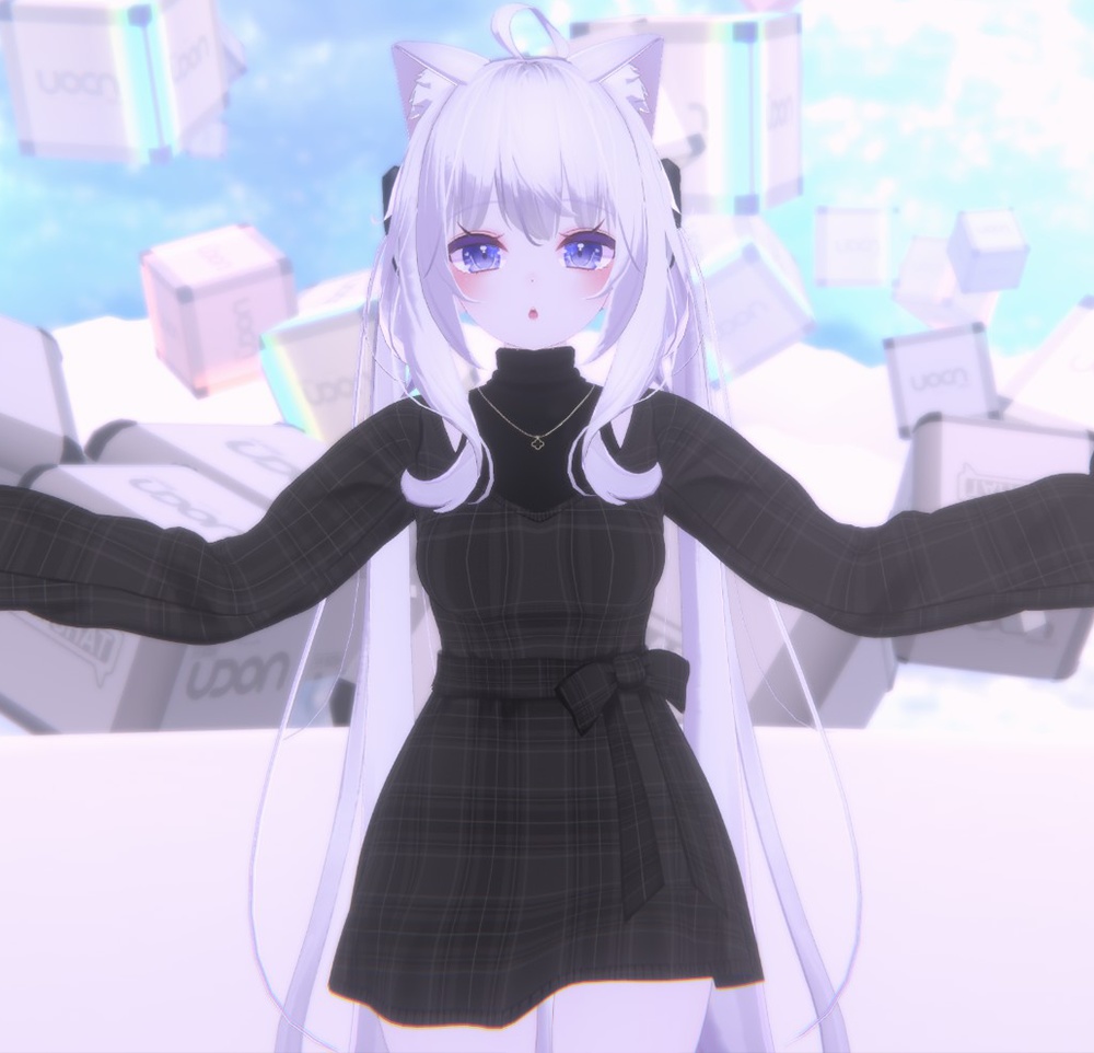 Ribbon knit dress for Maya / リボンニットワンピース【舞夜用