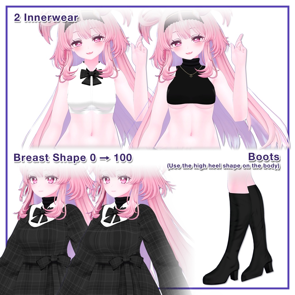 Ribbon knit dress for Selestia / リボンニットワンピース【セレスティア用】 (C13)