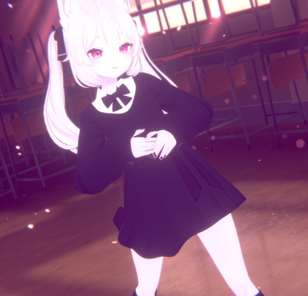 Ribbon knit dress for Karin / リボンニットワンピース【カリン用】 (C13)