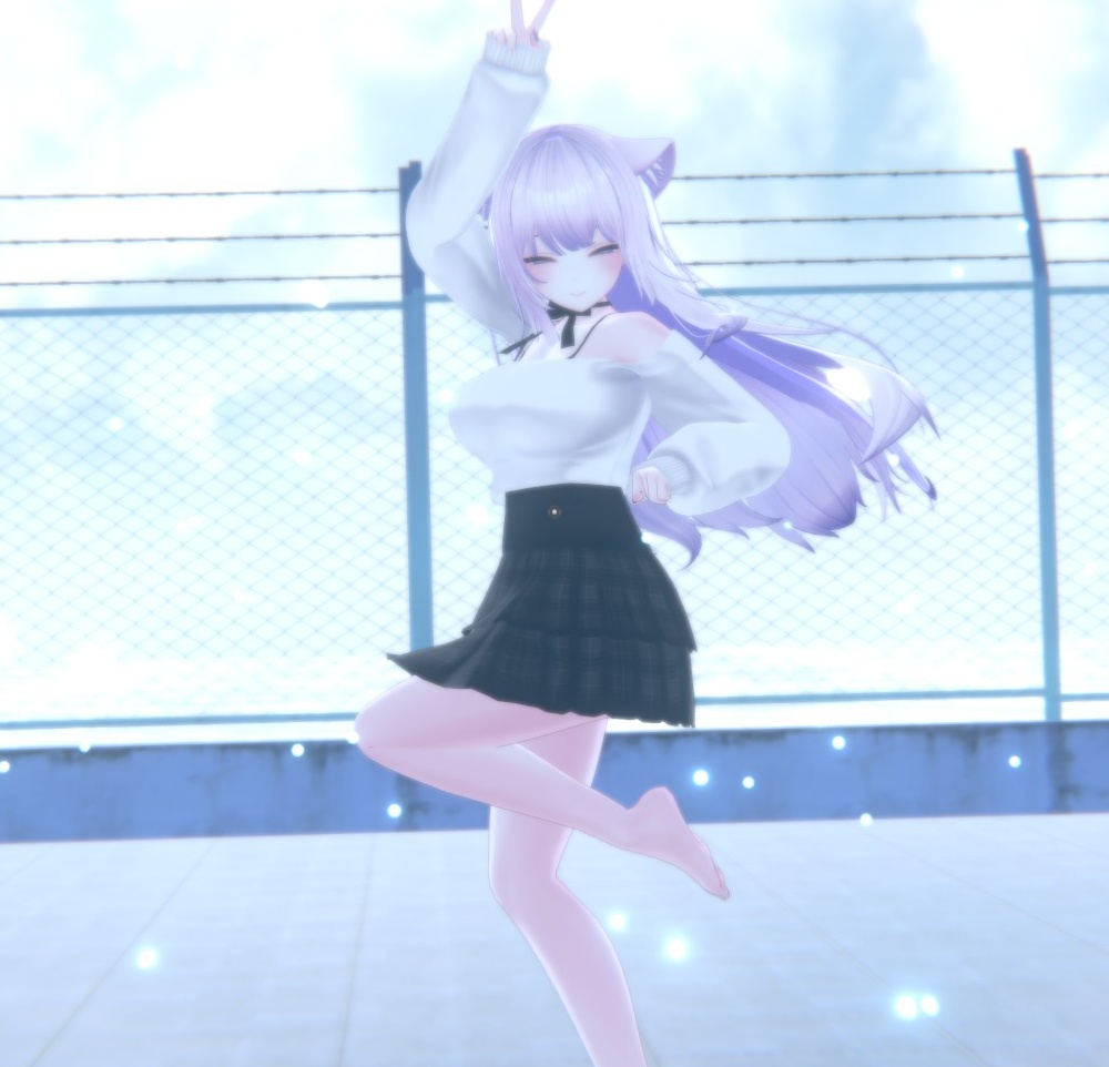 Offshoulder & Frillskirt for Moe / オフショルダー&フリルスカート【萌用】 (C1) RE