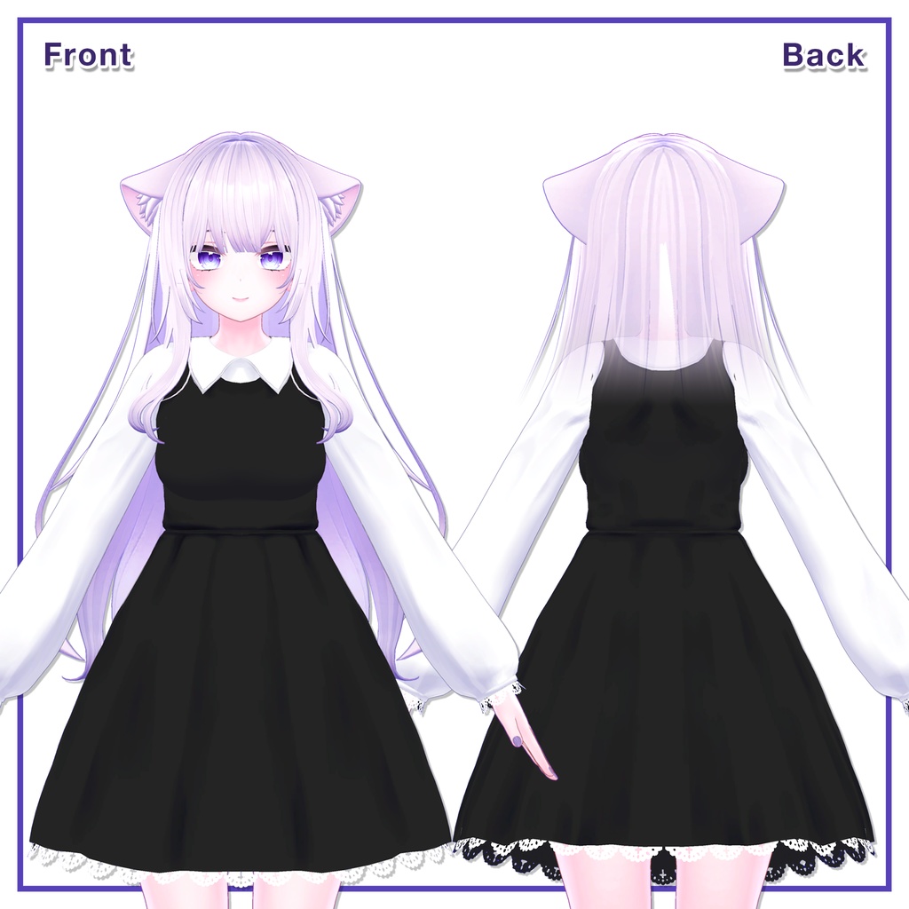 Shoulder Strap Dress for Moe / ショルダーストラップワンピース【萌用】 (C4)