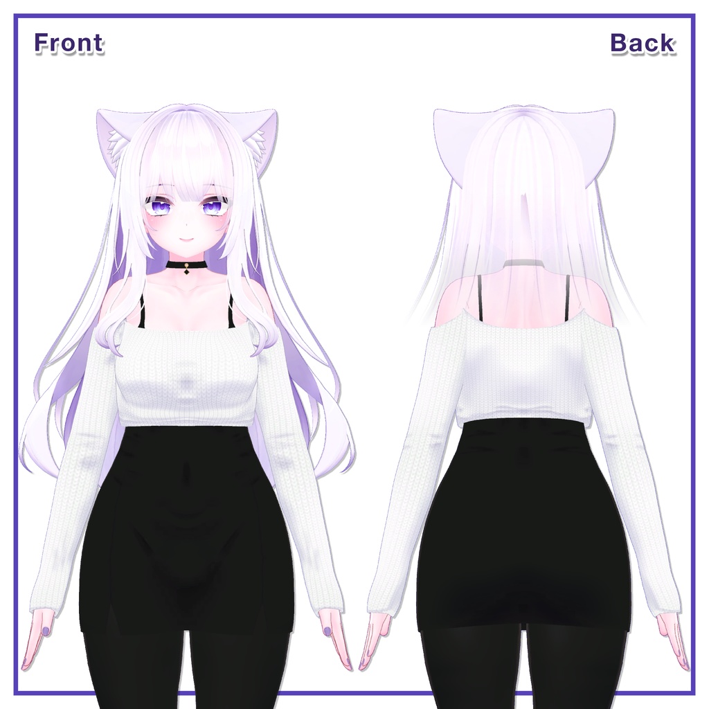 Offshoulder Top Dress for Moe / オフショルダー トップ ワンピース【萌用】 (C5)