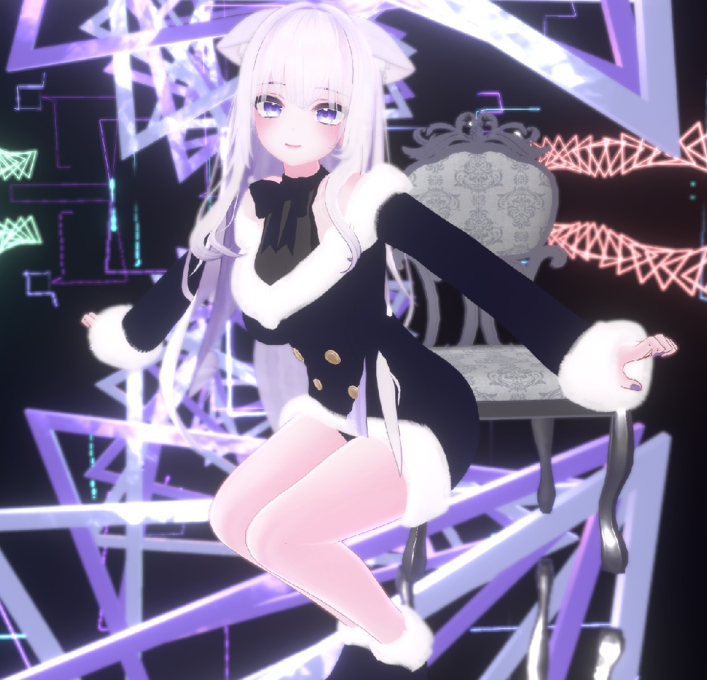 Winter Fur Dress for Moe / ウィンターファーワンピース【萌用】 (C6)