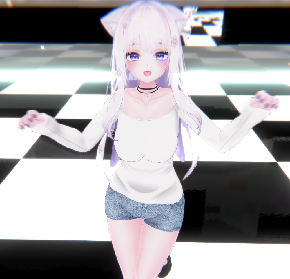 Ribbed top & Hotpants for Moe / リブトップ&ホットパンツ【萌用】 (C8)