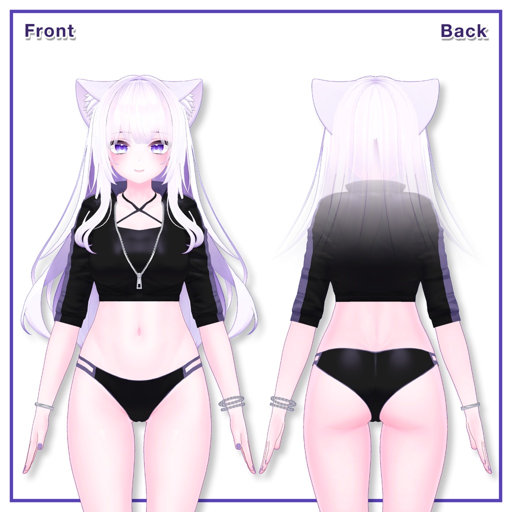 Rashguard Bikini for Moe / ラッシュガードビキニ 【萌用】 (C10)