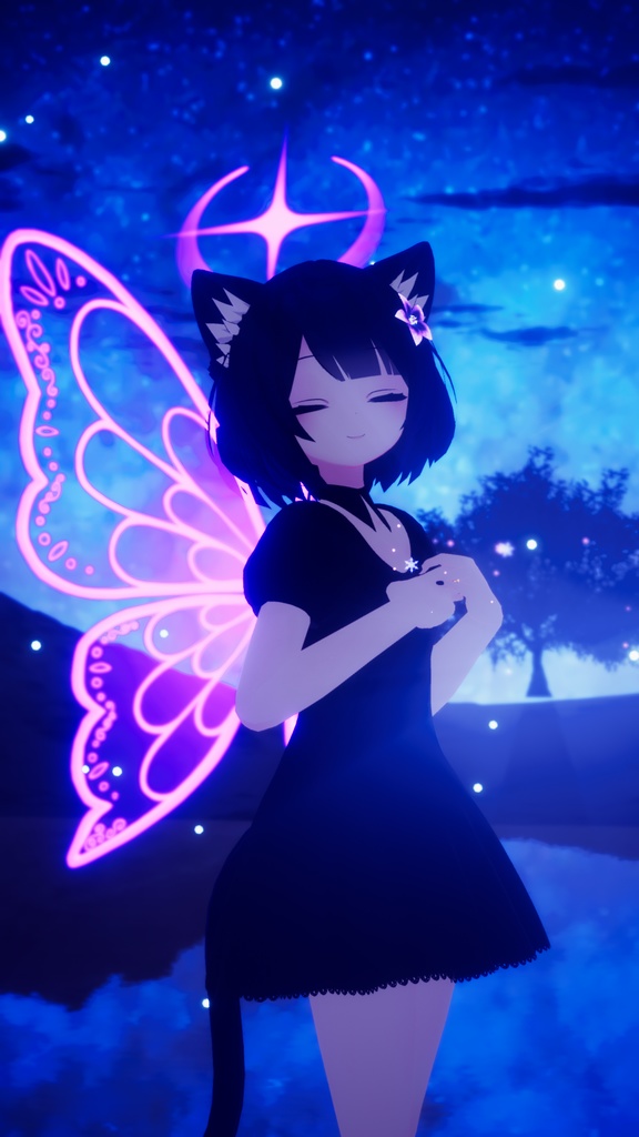 MoonStarHalo & ButterflyWings -NEON- / ムーンスターハロー&バタフライウィングス -ネオン- (A9)