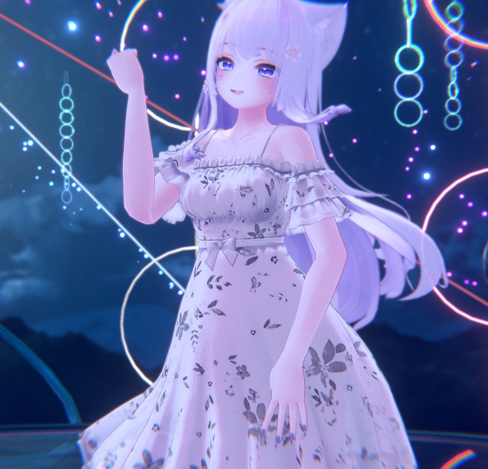 Summer Frill Dress for Moe / サマーフリルワンピース【萌用】 (C14)