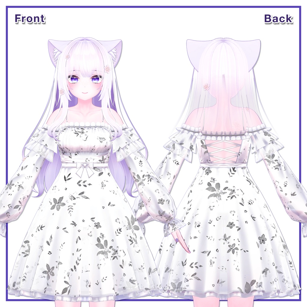 Summer Frill Dress for Moe / サマーフリルワンピース【萌用】 (C14)