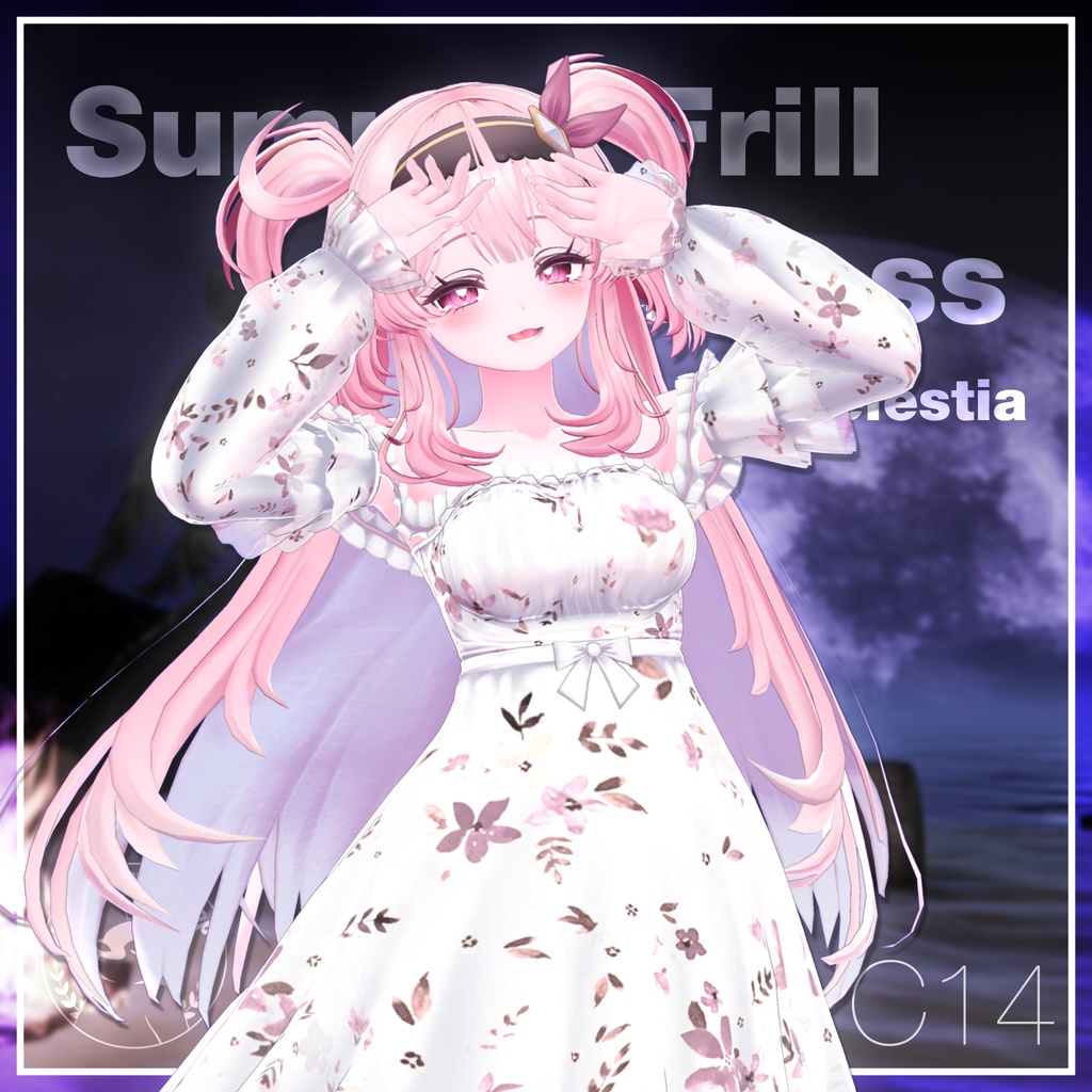 Summer Frill Dress for Selestia / サマーフリルワンピース【セレスティア用】 (C14)