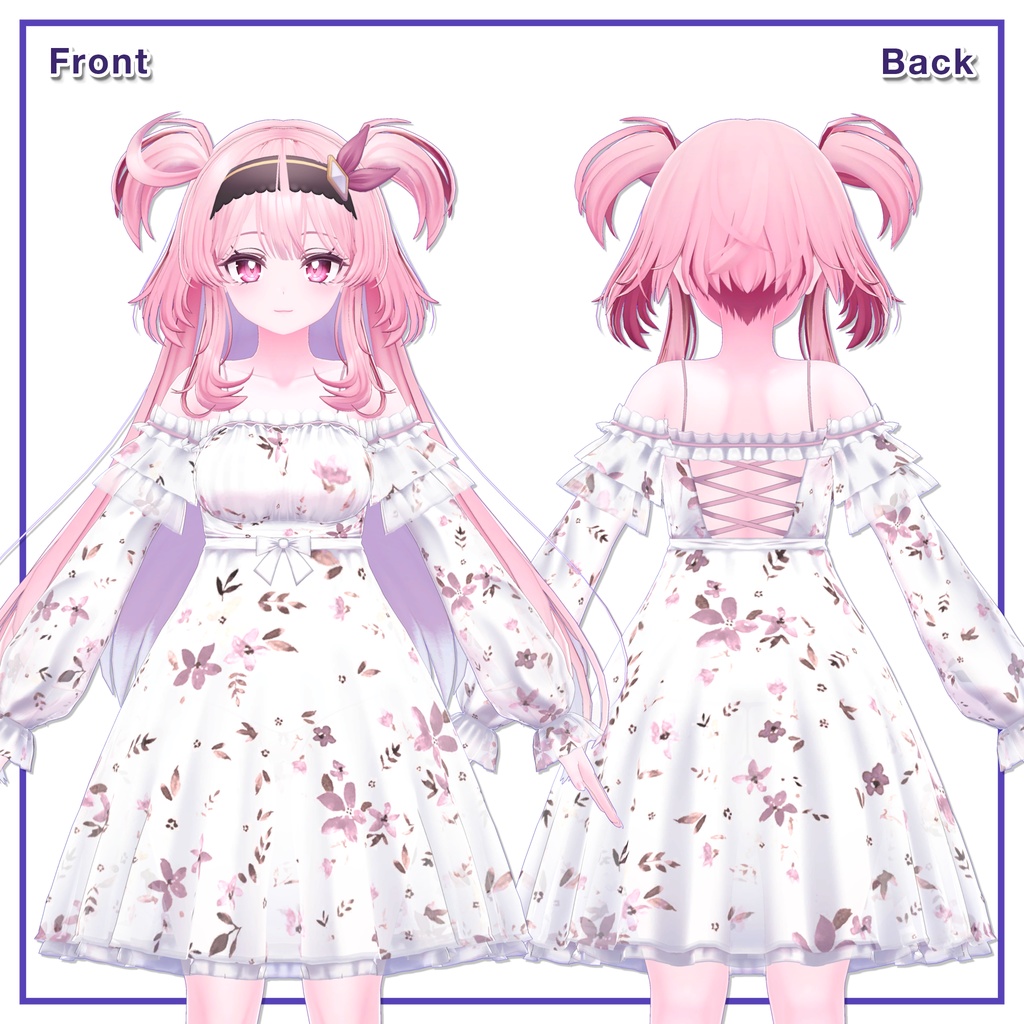 Summer Frill Dress for Selestia / サマーフリルワンピース【セレスティア用】 (C14)