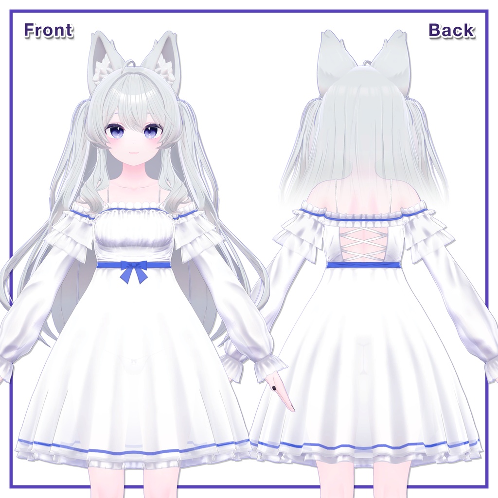 Summer Frill Dress for Lime,Chiffon / サマーフリルワンピース【ライム用,シフォン用】 (C14)