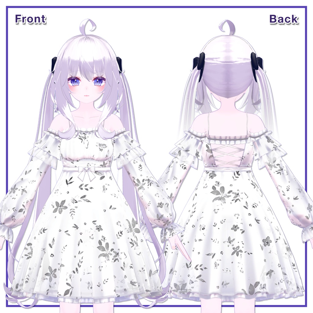 Summer Frill Dress for Maya / サマーフリルワンピース【舞夜用】 (C14)