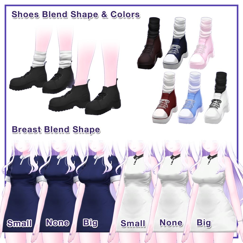 Short Sleeve Collar Dress for Moe / 半袖襟ワンピース【萌用】 (C15)