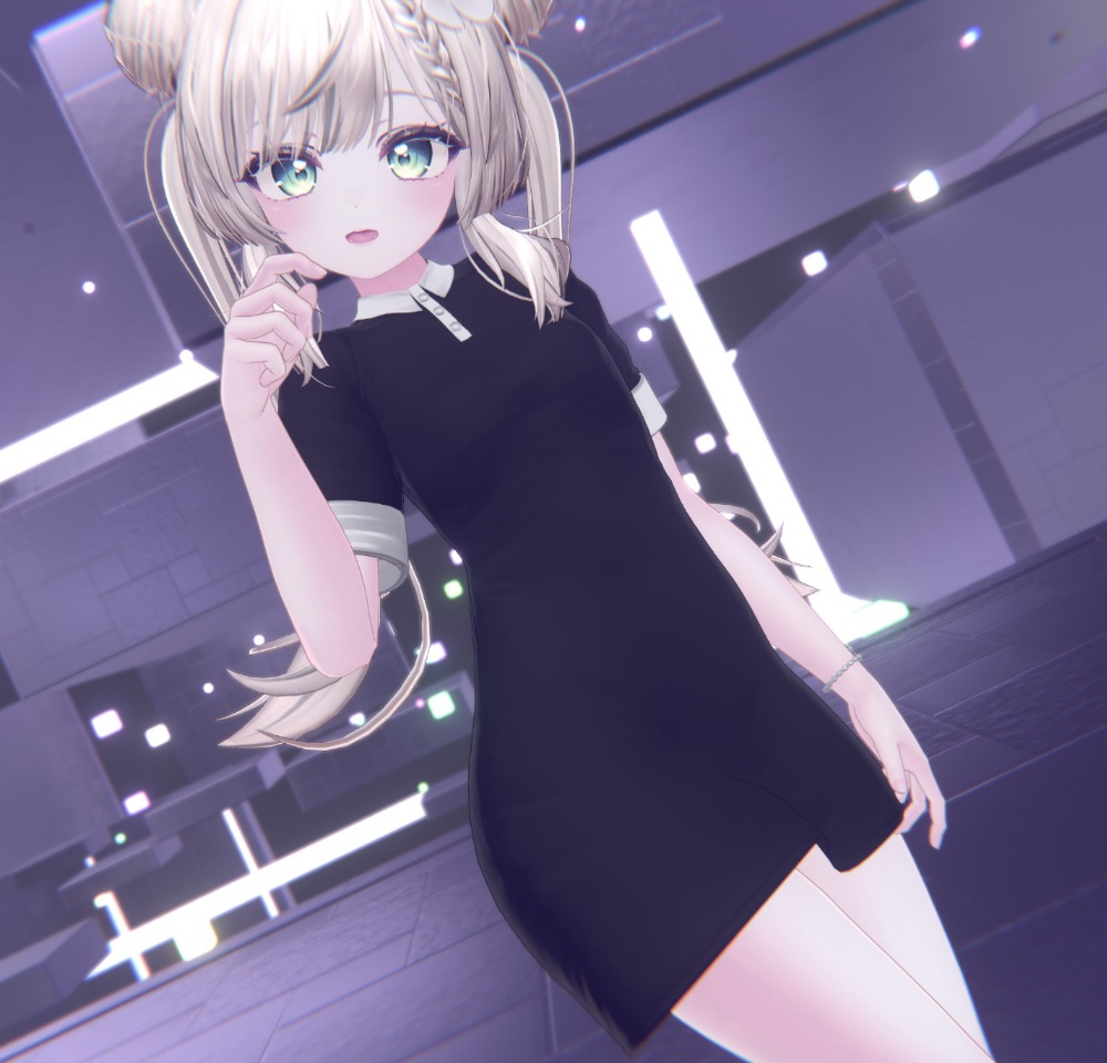 Short Sleeve Collar Dress for Manuka / 半袖襟ワンピース【マヌカ用】 (C15)