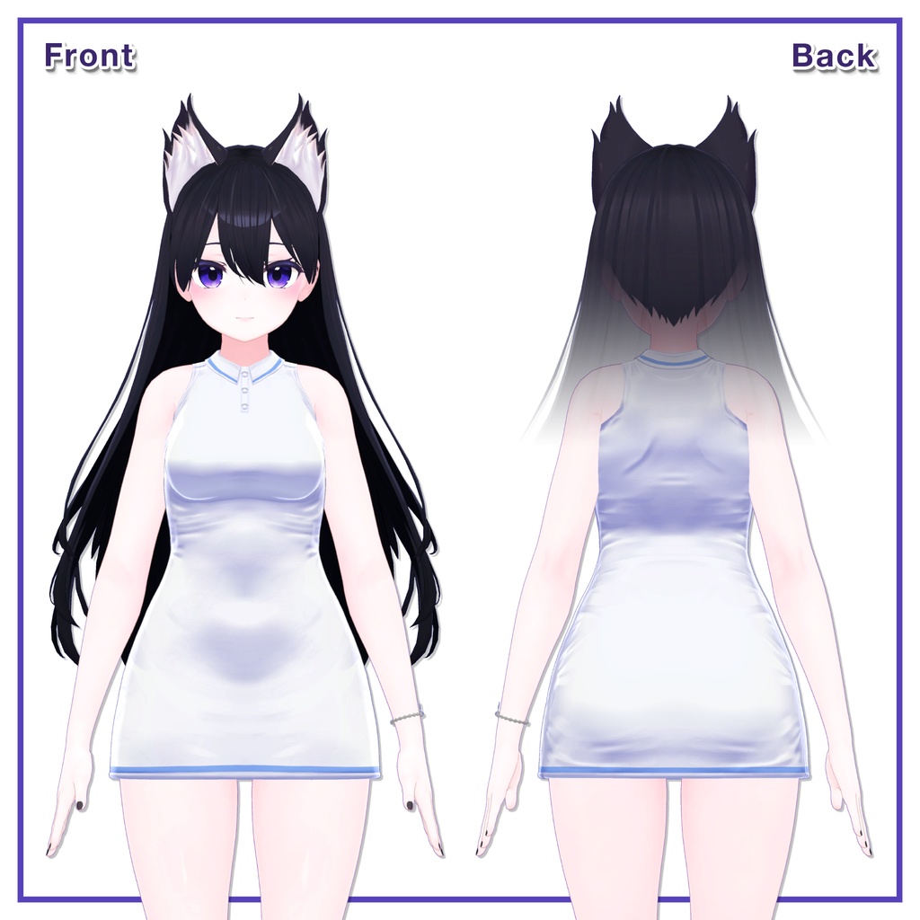 Short Sleeve Collar Dress for Kikyo / 半袖襟ワンピース【桔梗用】 (C15)