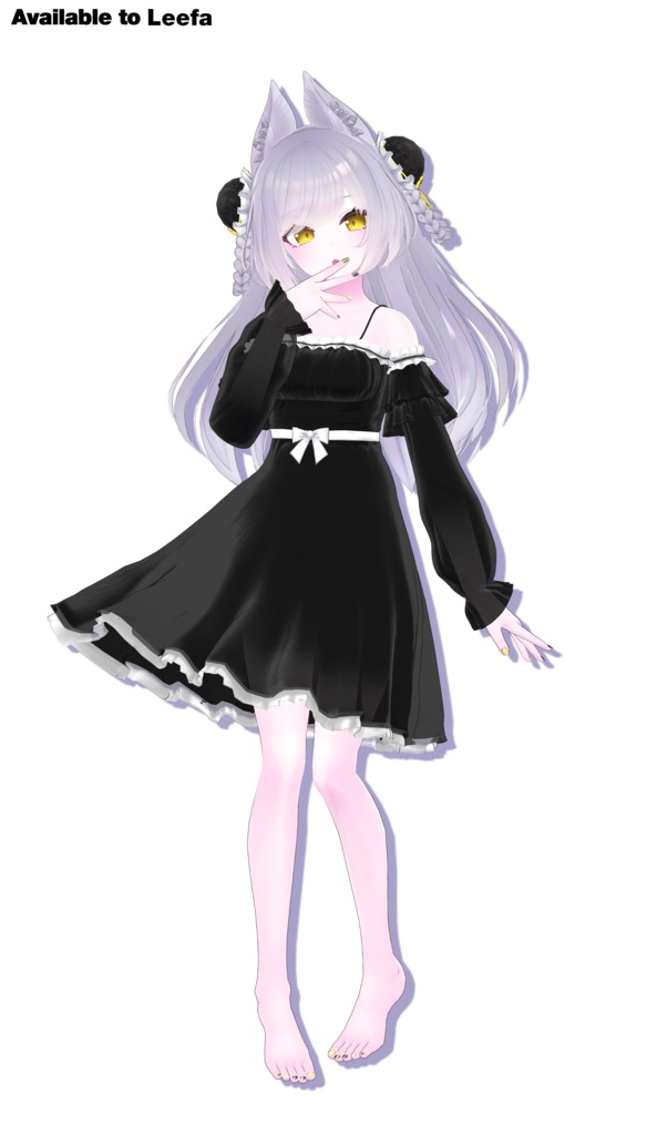 Summer Frill Dress for Lunalitt, Leefa / サマーフリルワンピース【ルーナリット,リーファ用】 (C14)