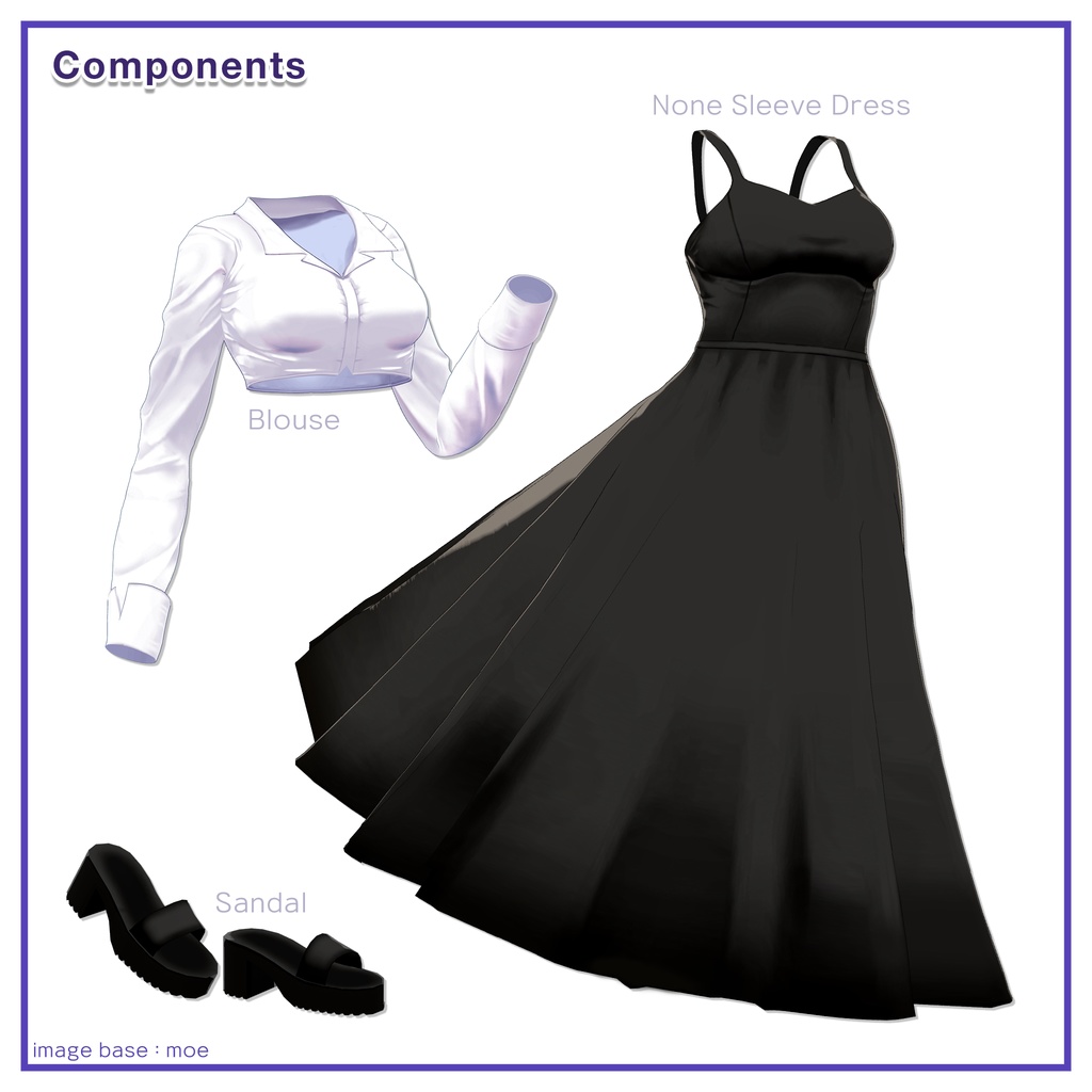 Uniform Style Dress for Moe / ユニホームスタイルワンピース【萌用】 (C16)