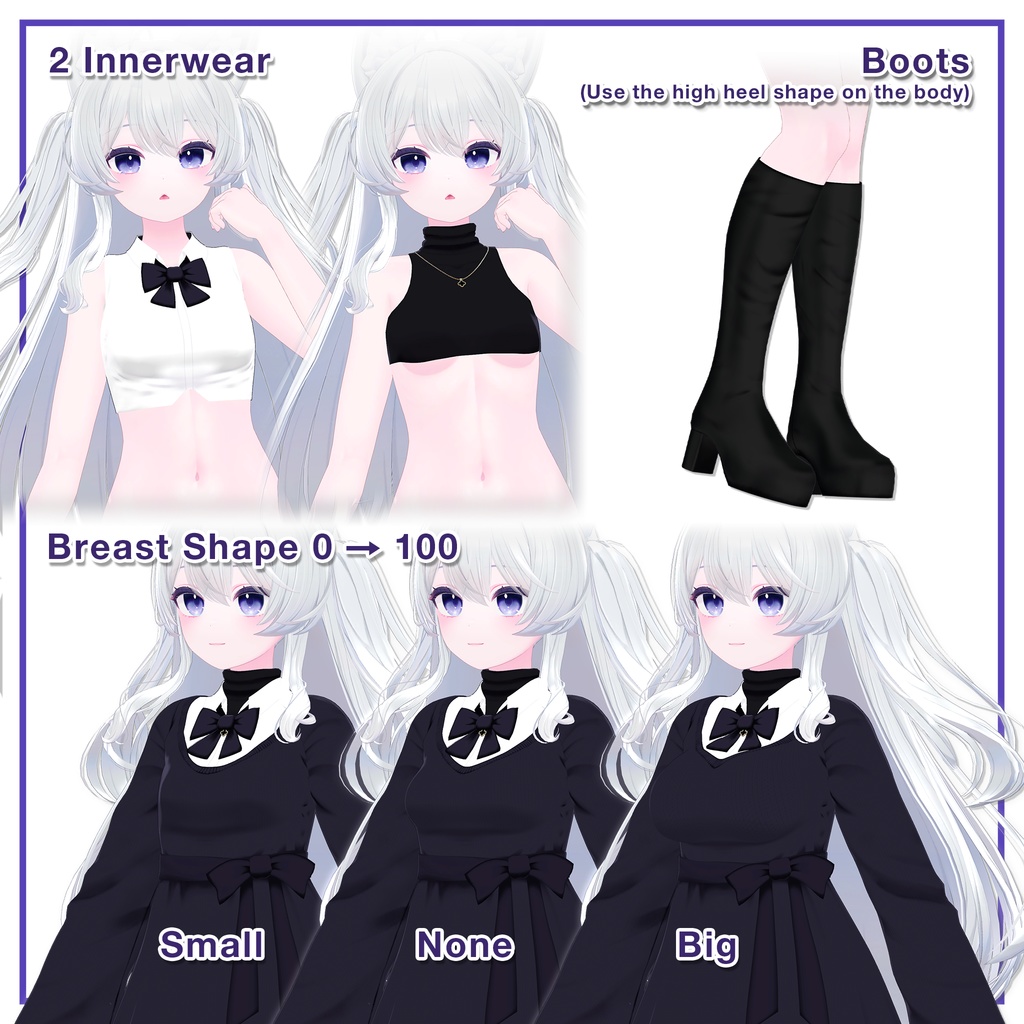 Ribbon knit dress for Lime,Chiffon / リボンニットワンピース【ライム用,シフォン用】 (C13)