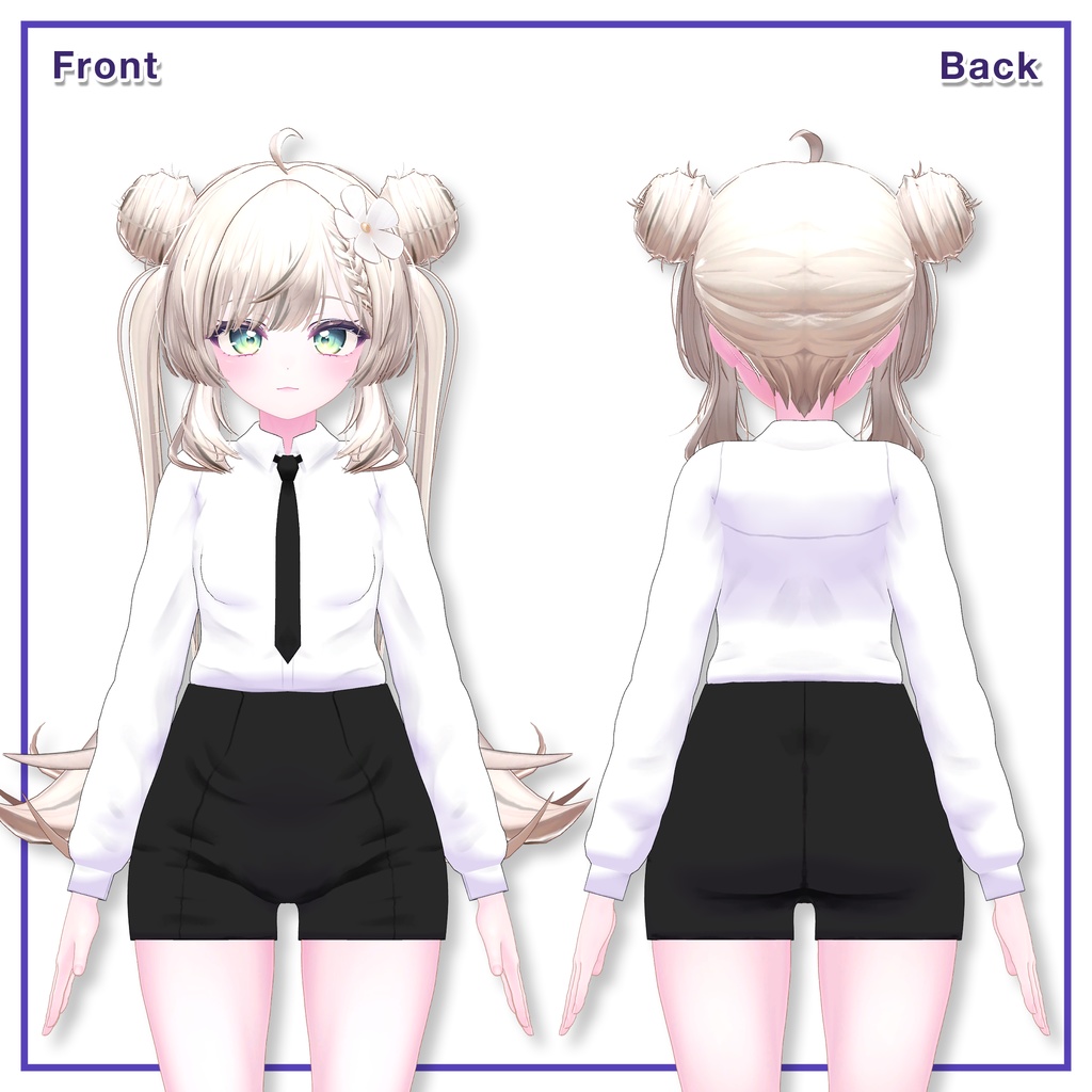 Shirts & Shorts, Skirt for Manuka / シャツ&ショーツ,スカート【マヌカ用】 (C3)