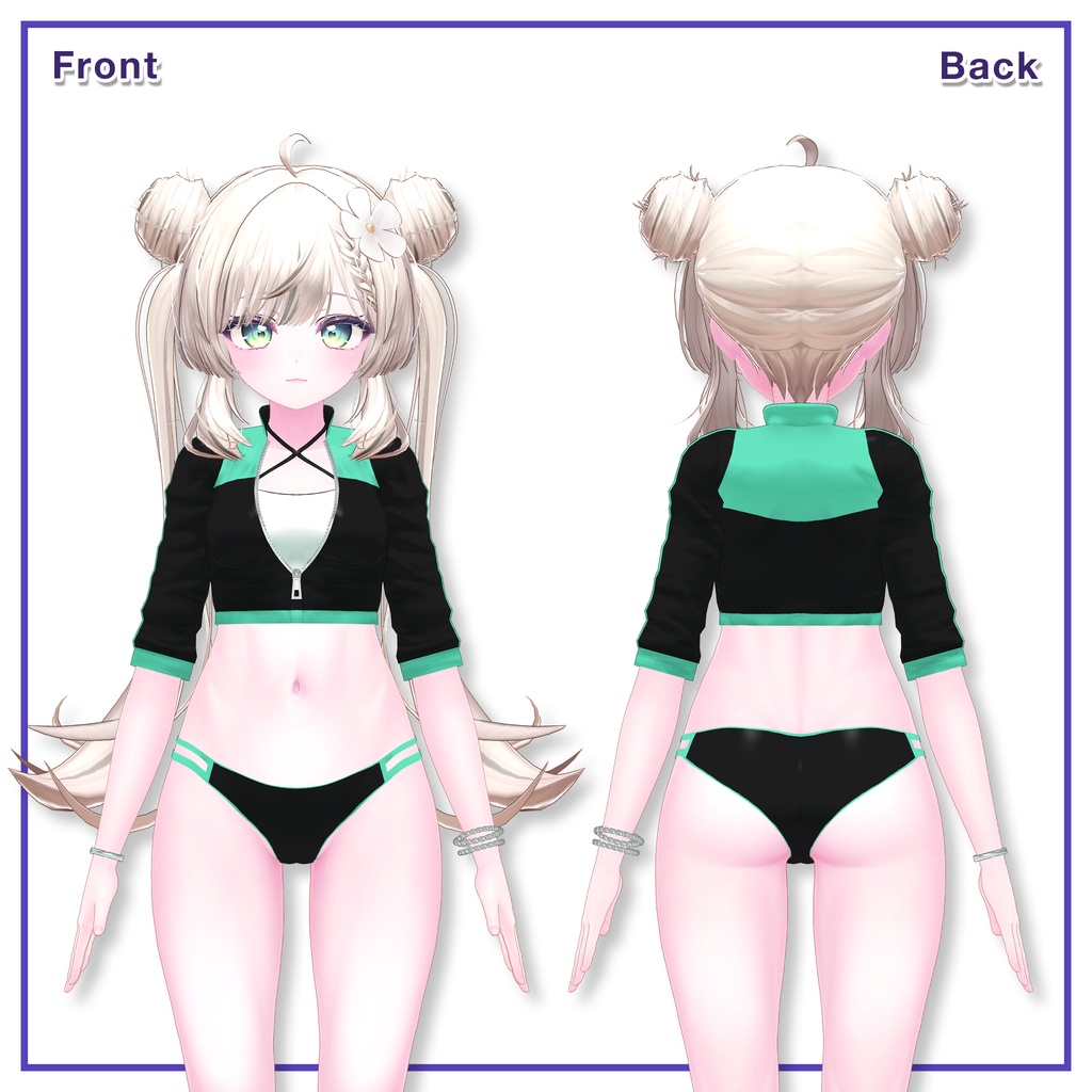 Rashguard Bikini for Manuka / ラッシュガードビキニ 【マヌカ用】 (C10)