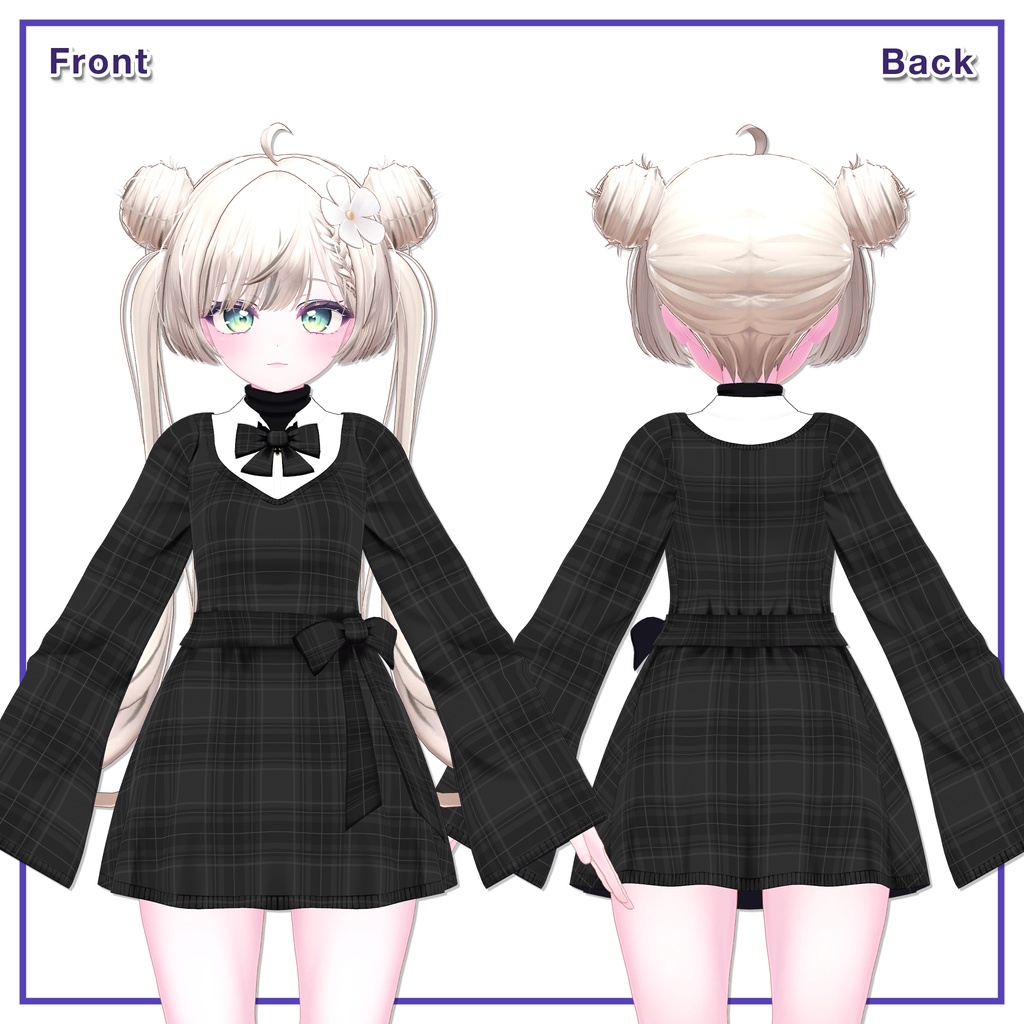 Ribbon knit dress for Manuka / リボンニットワンピース【マヌカ用】 (C13)