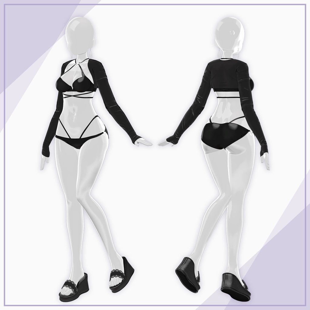 【8Avatars】Heart Symbol Bikini / ハートシンボルビキニ (C17)