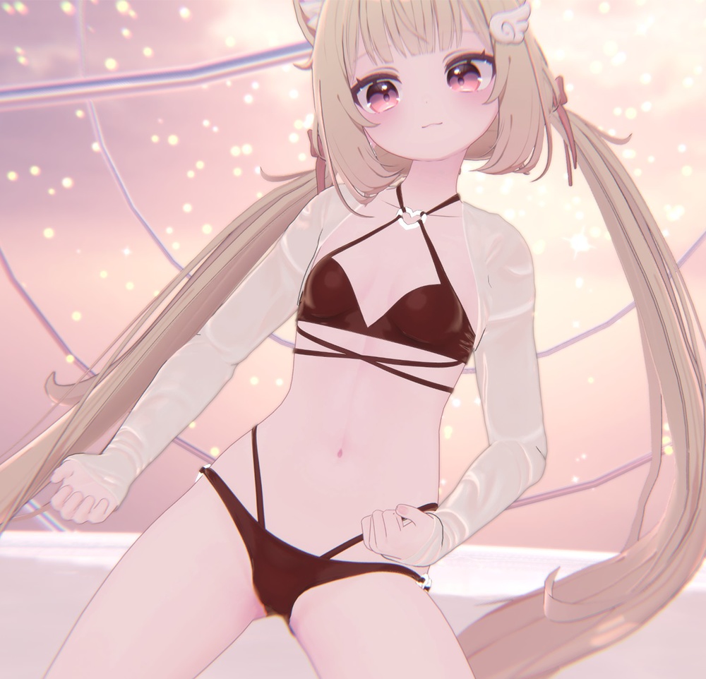 Heart Symbol Bikini for Lime,Chiffon / ハートシンボルビキニ【ライム用,シフォン用】 (C17)