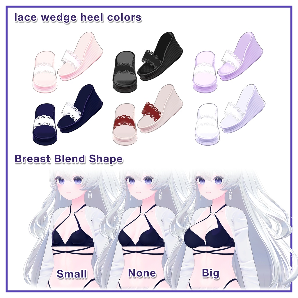 Heart Symbol Bikini for Lime,Chiffon / ハートシンボルビキニ【ライム用,シフォン用】 (C17)